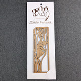 Sleepy Koala: Australian Wooden Bookmark