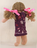Small Dark blonde girl doll dragonfly toys 