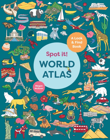 Spot It! World Atlas By Megan McKean