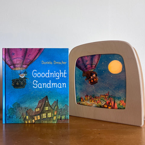 Storylux Goodnight Sandman - Set of 4 Silhouettes, Dragonfly Toys 