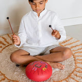 Tambu Steel Drum Large - Scarlet Sunrise, Dragonfly Toys 