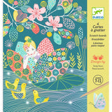 The Pond Scratch Cards by Djeco, Dragonfly Toys 