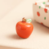 Tiny Matchbox Ceramic Apple Teacher Token _ Dragonfly Toys