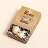 Tiny Matchbox Ceramic Latte Token, Dragonfly Toys 