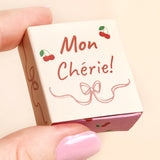 Tiny Matchbox Ceramic Cherry Token, Dragonfly Toys 