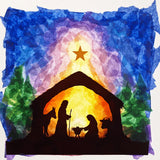 Toverlux Advent DIY Transparency Nativity