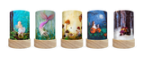 Toverlux Shades Het Wol Feetje set Seasons- Set of 5 , Dragonfly Toys 