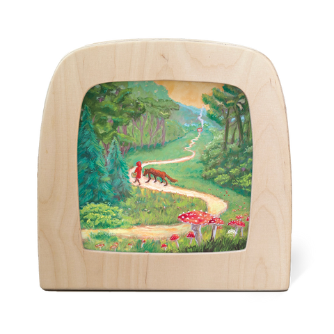 Toverlux Silhouette Kapitein Kalk Red Riding Hood