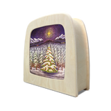 Toverlux Silhouette Nathaniel Santa Cruz Christmas