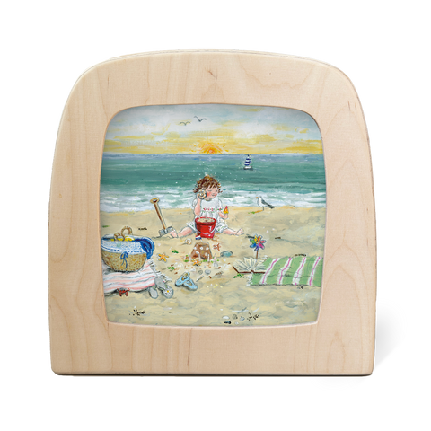 Toverlux Silhouette by Gwen’s Illustrations I hear the Seaside