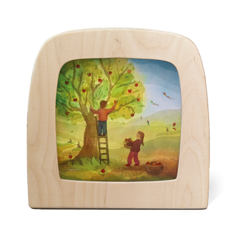 Toverlux Silhouette Vogel Geluk Apple Tree