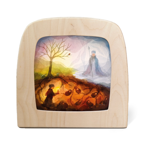 Toverlux Silhouette Vogel Geluk Gaia and the King