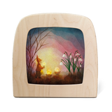 Toverlux Silhouette Vogel Geluk Kindling Spring