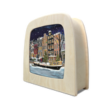 Toverlux Silhouette Gwen’s Illustrations Christmas in Amsterdam