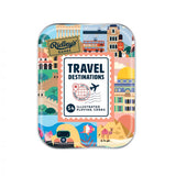 Travel Destinations Illustrated Card Games Dragonfly toys 