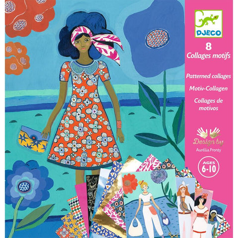WAX Trend Fashion Patterned Collage