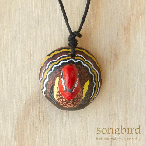 Songbird Whistle Necklaces - Wild Turkey Whistle Necklace