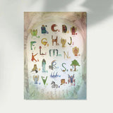 Wilded Family Alphabet Poster