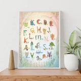 Wilded Family Alphabet Poster