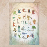 Wilded Family Alphabet Poster