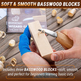 Wizard Carving Kit – Complete Starter Whittling Kit for Beginners