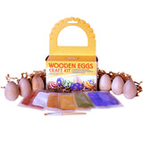 Wooden Eggs Craft Kit, Dragonfly Toys 