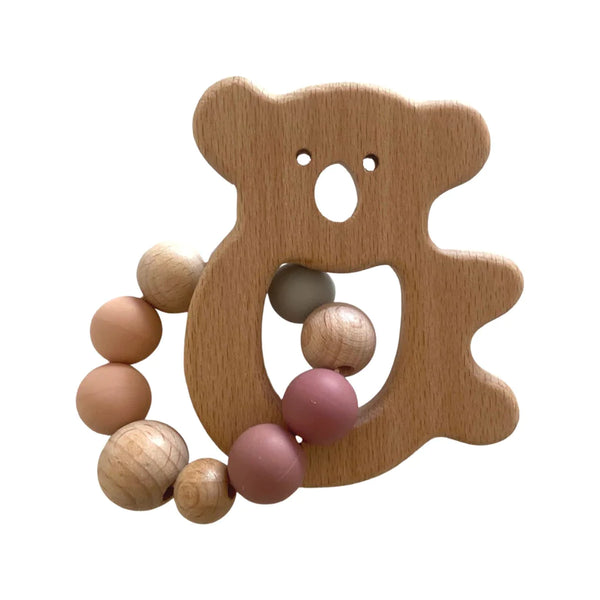 Wooden Koala Teether Dragonfly Toys