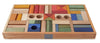 Wooden Story Rainbow Blocks in Tray 54 pieces