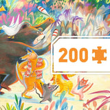Woods Music Band 200pc Gallery Puzzle with Poster