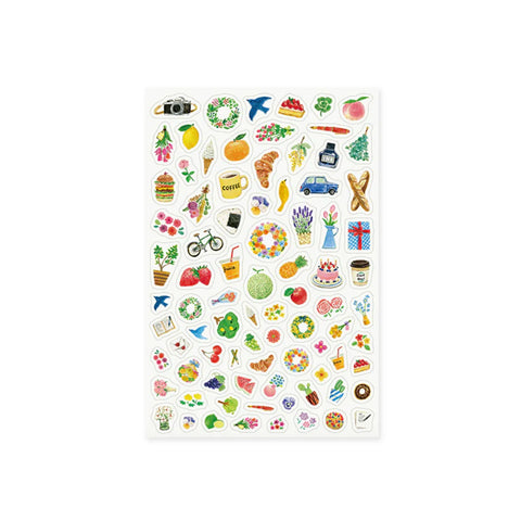 Yuru Log Sticker Sheet Motif