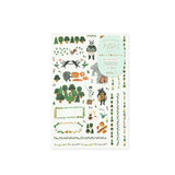 Yuru Log Sticker Sheets Forest Animal