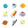 Greeting Card - Space by Cat MacInnes