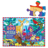 eeBoo 100 Pc Puzzle - Life on Earth