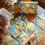 eeBoo 100 Pc Puzzle - Love of Nocturnal Life
