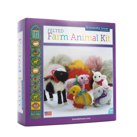 Felted Farm Animal Kit by Friendly Loom™