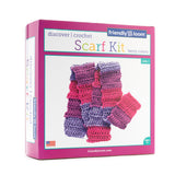 Discover Crochet Scarf Kit - Berry , Dragonfly Toys 