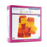Discover Crochet Scarf Kit - Sunset Colours, Dragonfly Toys 