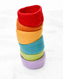 Felt Bowls Rainbow