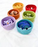 Felt Bowls Rainbow