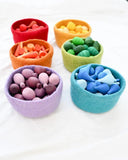 Felt Bowls Rainbow
