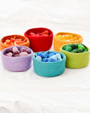 Felt Bowls Rainbow