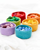 Felt Bowls Rainbow