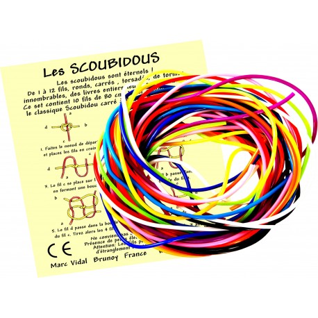 Multicolour Scoubidous Threads