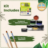 6 Colours Natural Face Paint