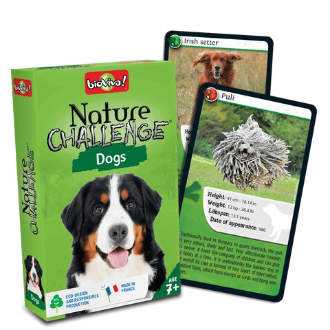 nature-challenge-dogs (1) card game Dragonfly Toys 
