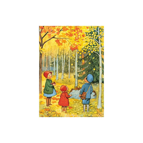 Postcard -October- Elsa Beskow