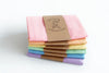Laura’s Play Cotton Set of 6 Pastel Rainbow 90 x 90 cm