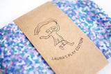 Laura’s Play Cotton Confetti Cool 90 x 90 cm