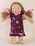 Small Dark blonde girl doll dragonfly toys 