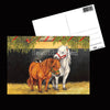 Postcard -  The Stable  - Artist -  Margareta Nordqvist